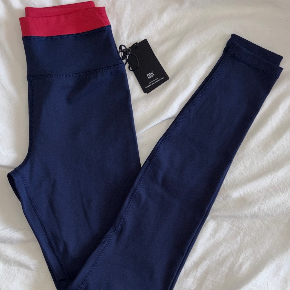 Pacsun Navy & Red leggings